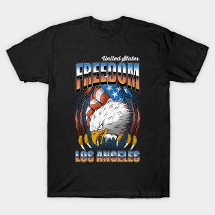 Eagle Freedom Vintage Tattoo T-Shirt